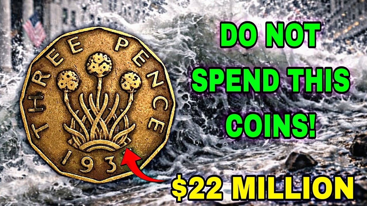 8 Extremely Rare & Valuable United Kingdom Threepence Coins That Sold for Big Money in Dollars!