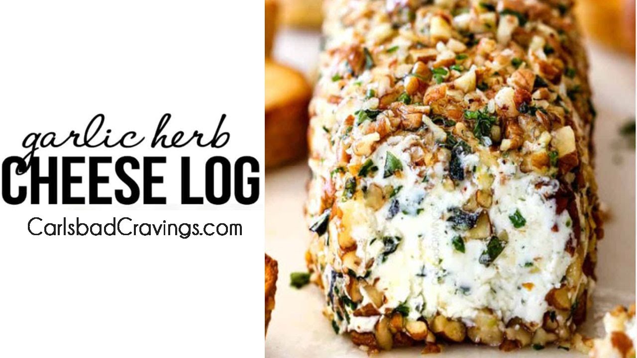 GARLIC HERB CHEESE LOG