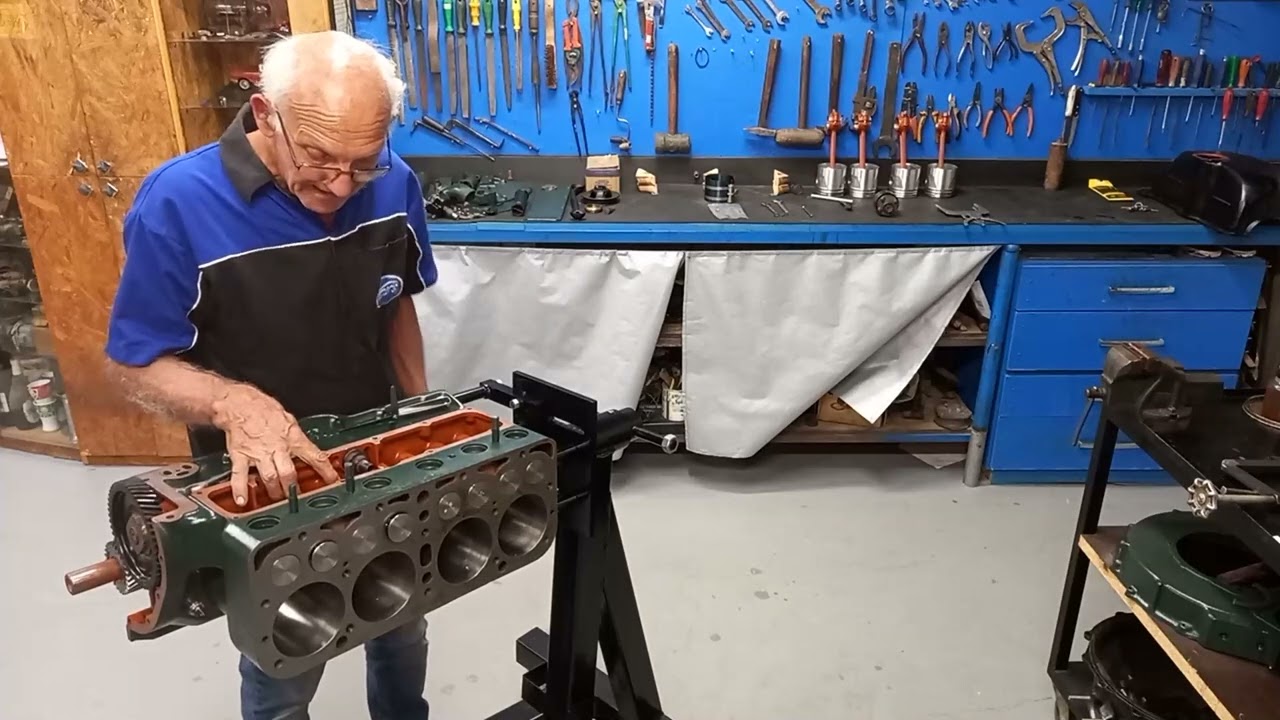 Montagem Válvulas e Regulagem Motor Ford Model A 28 31 Fordinho 29 Part 06
