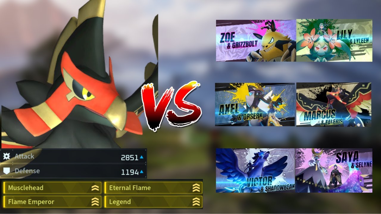 Max Upgraded  Faleris: Best Non-Legendary Fire Pal vs All Tower Bosses | Palworld's Blazing Champion