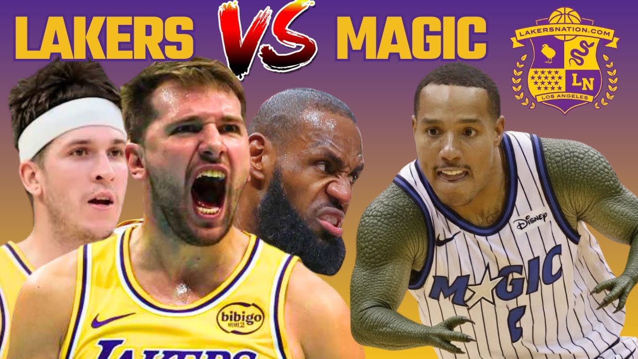 Lakers vs Magic LIVE Play By Play & Reaction!