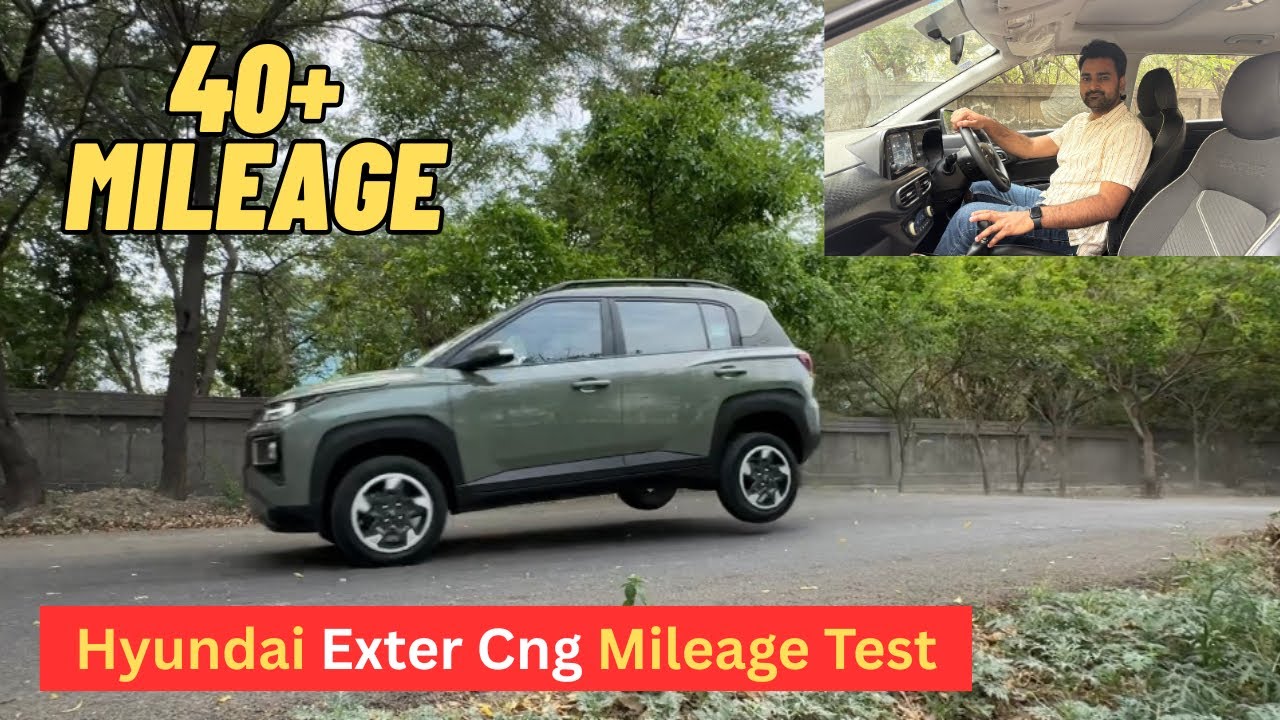 Hyundai Exter Cng Mileage Test 2025 | Honest Mileage Test | Mohit Vihem