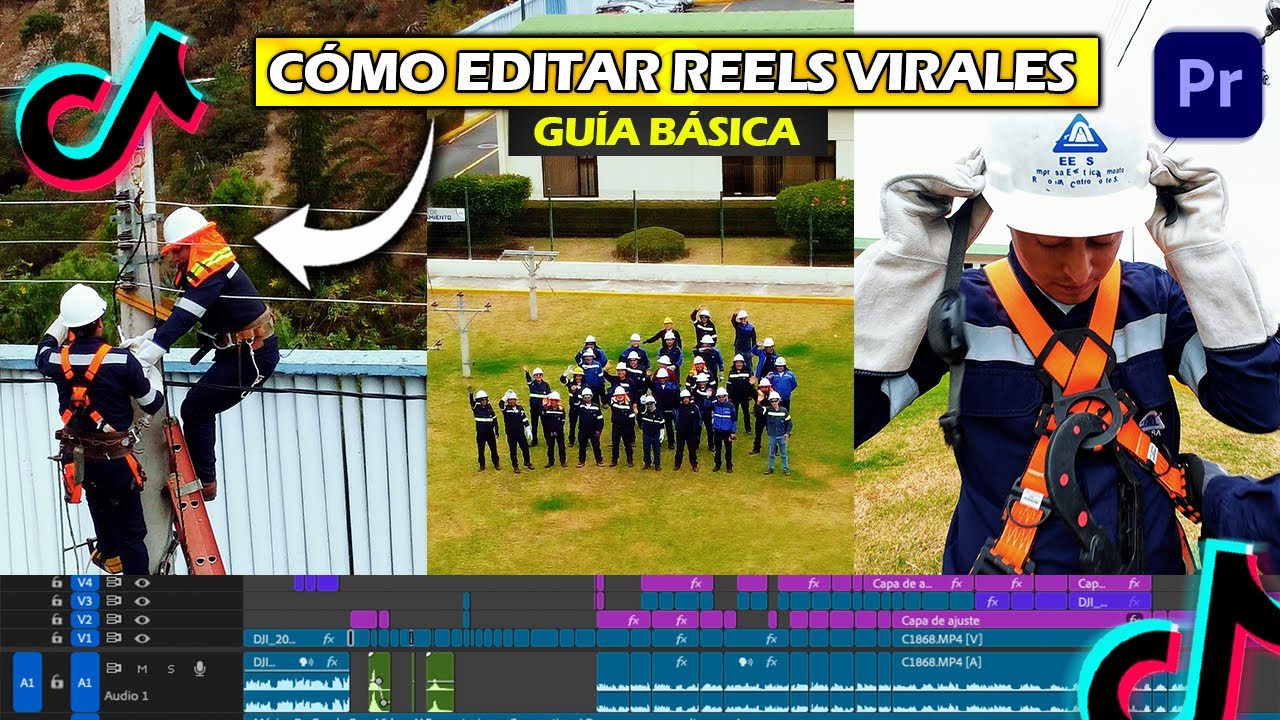 CÓMO editar REELS VIRALES para TikTok en Premiere pro 2025 💻🔥 (Guía completa 2025)