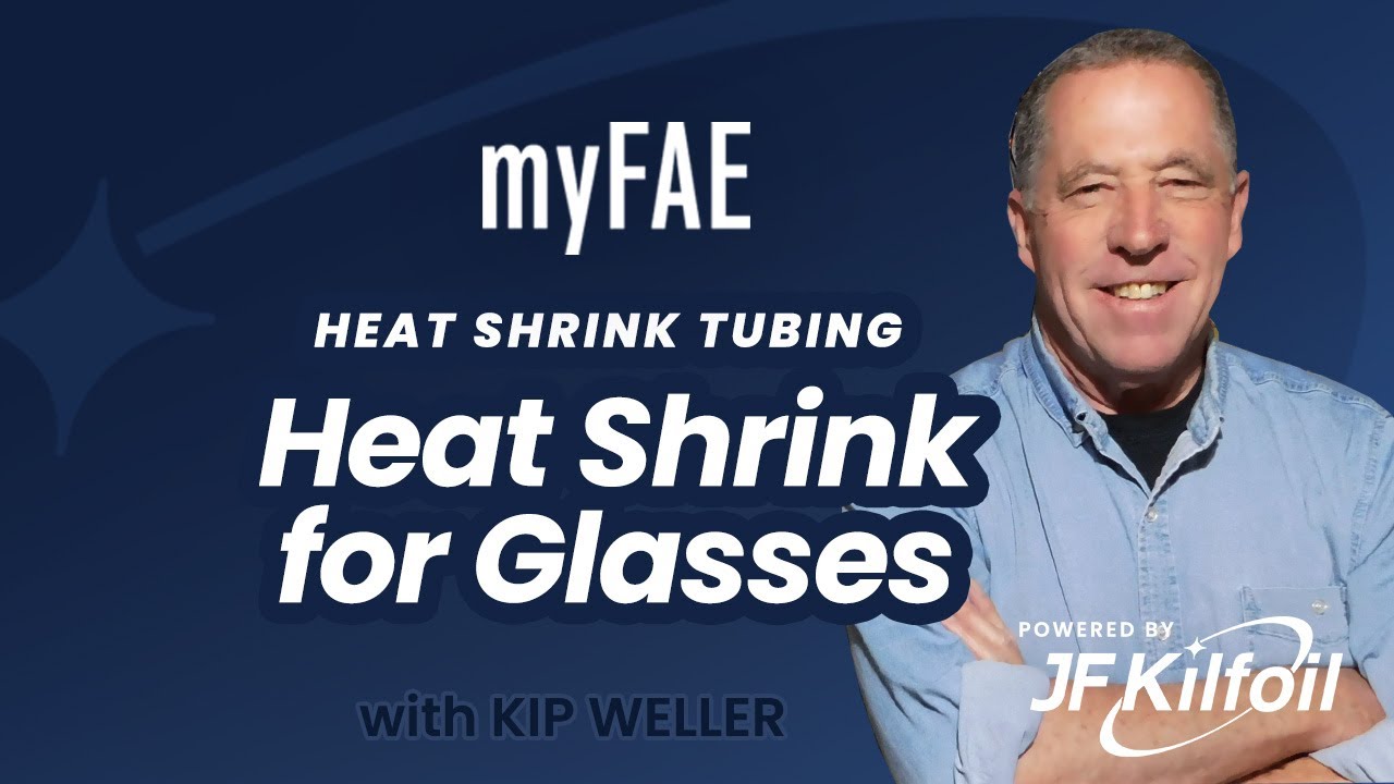 Fitting Glasses with Heat Shrink Tubing