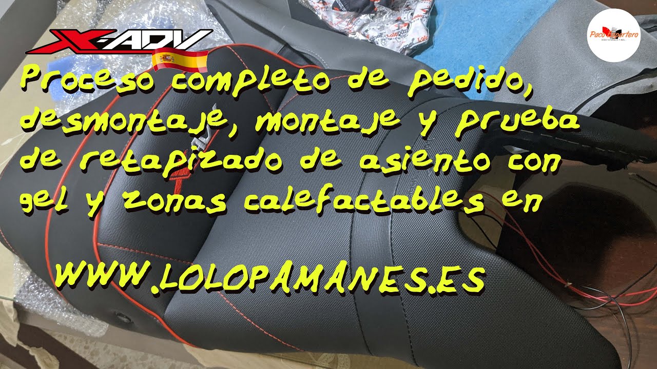 Proceso completo de tapizado de asiento en Lolo Pámanes - Desde pedido hasta instalación y prueba