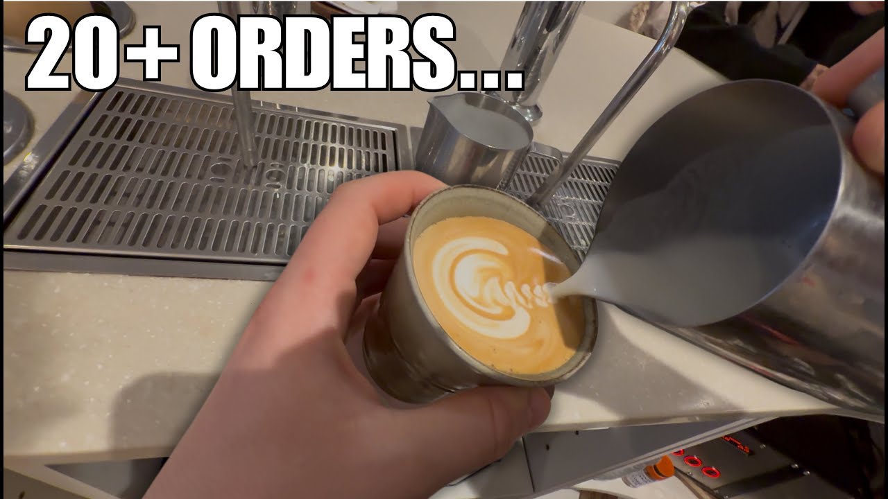 POV- 37 Minutes of Barista Workflow!