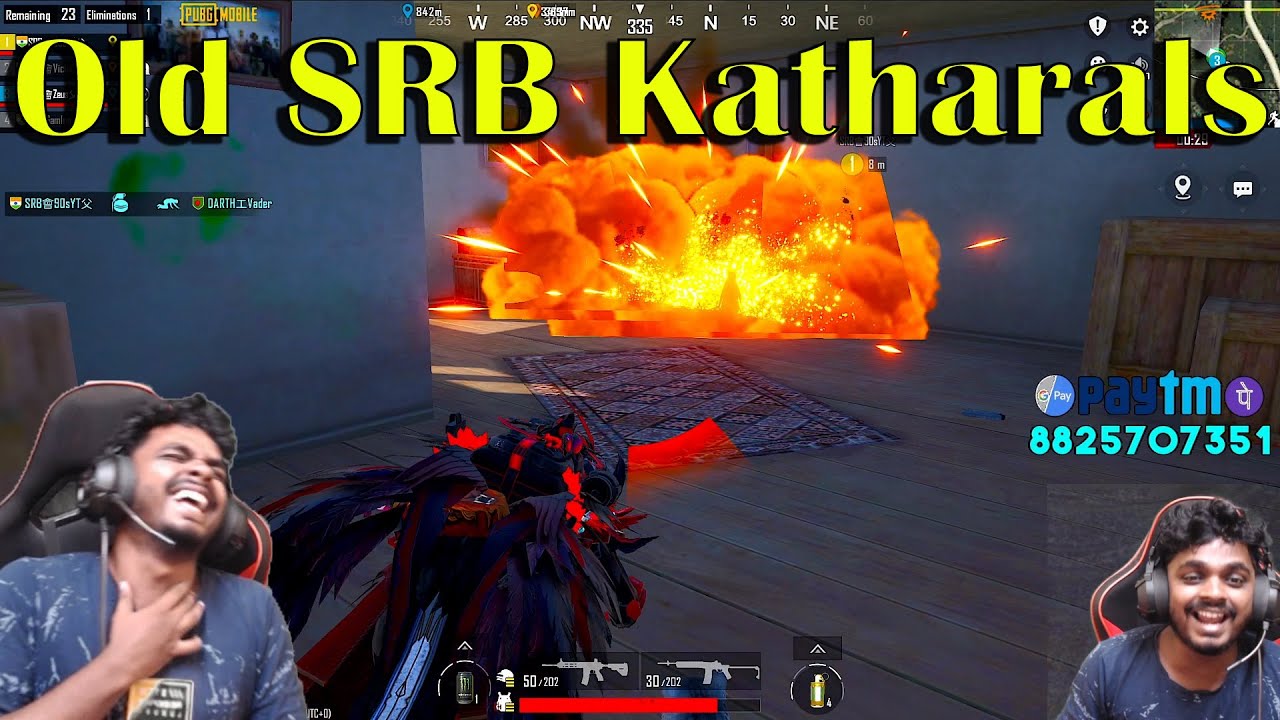 Old SRB Katharals With DevilGaming ,90'sGamerYT ,VichuGaming #passionofgaming #pubgmobile @bgmi