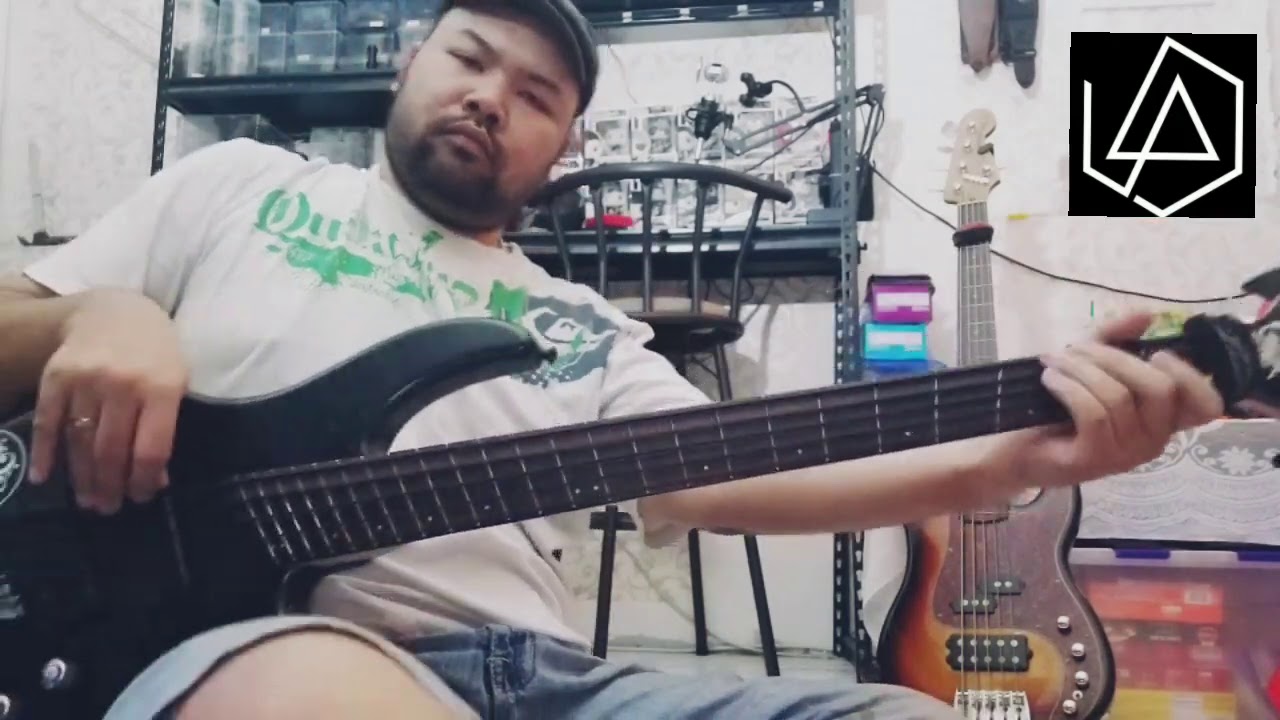 Linkin Park papercut bass cover
