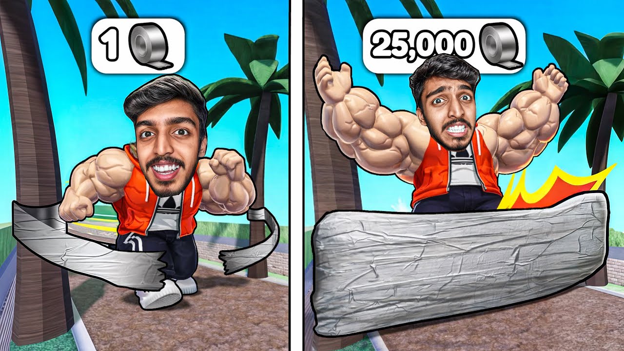 I SMASHED MAX LEVEL TAPE in Roblox Smash Tape Simulator..
