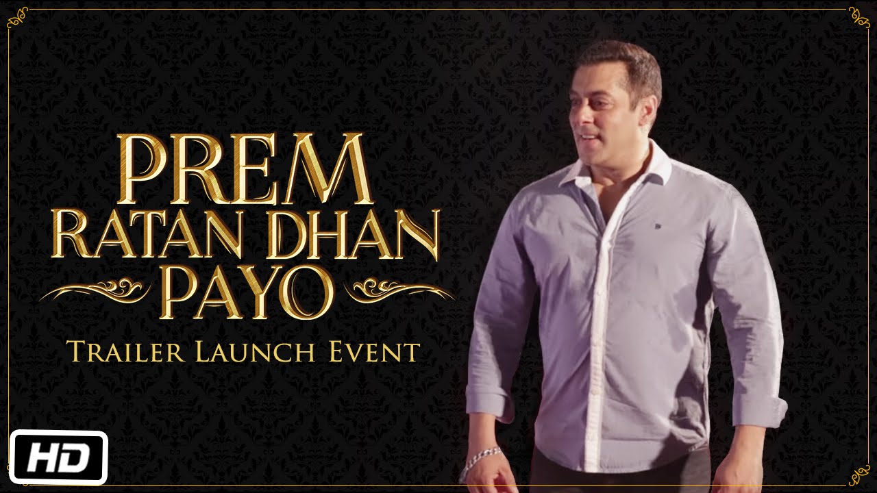 Official Trailer Launch Event | Prem Ratan Dhan Payo - Fans and Families Meet Prem