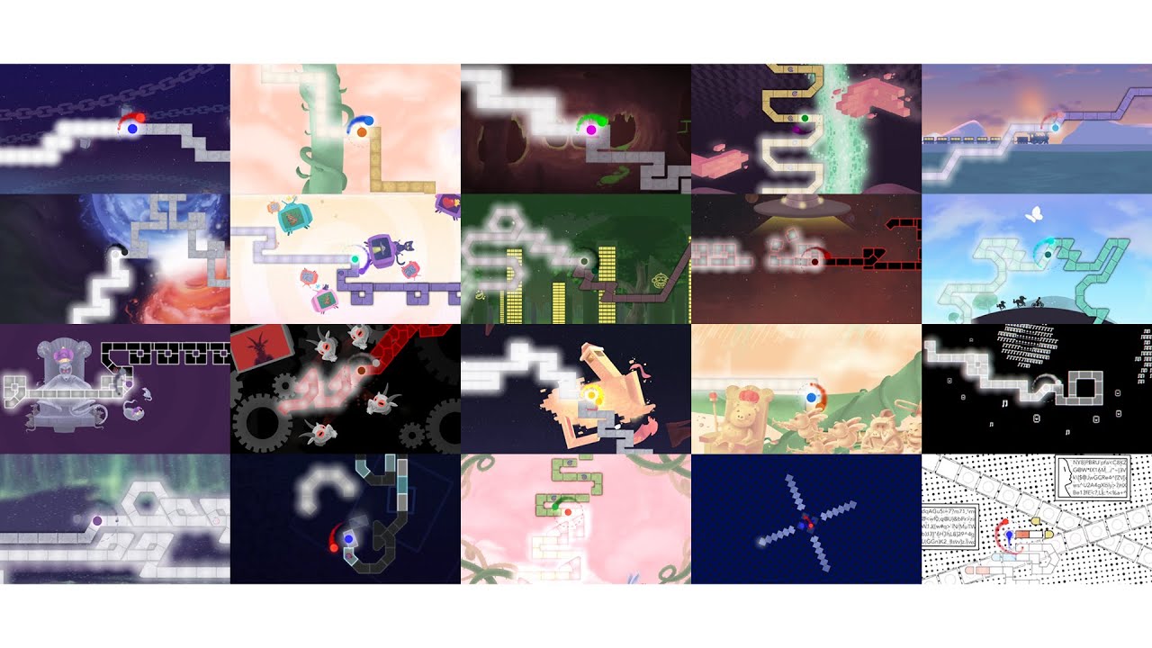 A Dance of Fire and Ice ALL official levels video (1~12, XF~XR, XO, XT)