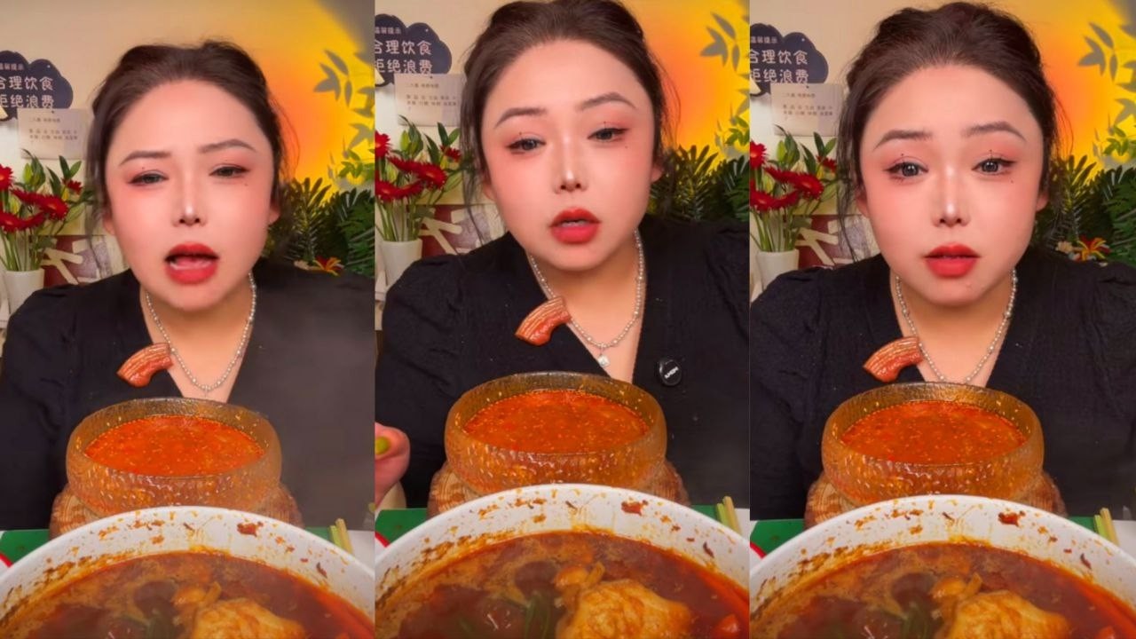 Extreme Spicy Ramen Challenge | ASMR Mukbang Red Hot Chili Soup | Chinese Food Eating Show