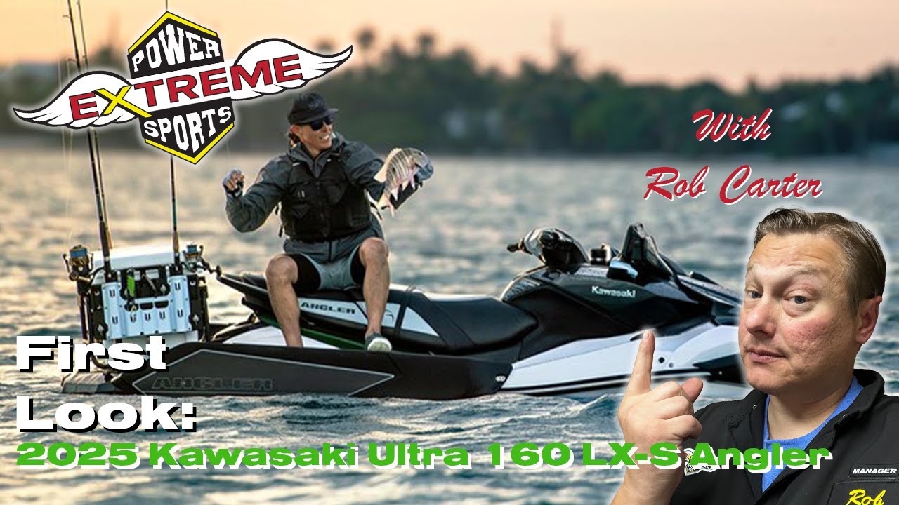 2025 Kawasaki Ultra 160LX-S Angler &ndash; Ultimate Fishing Jet Ski Walkaround!