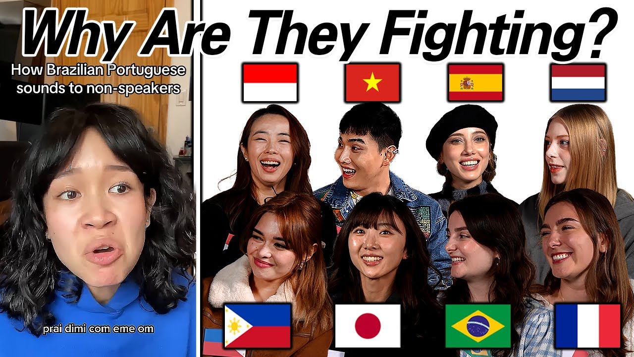 How Your Language Sounds To NON-Language Speakers  l Rank 4 Western Countries Language!