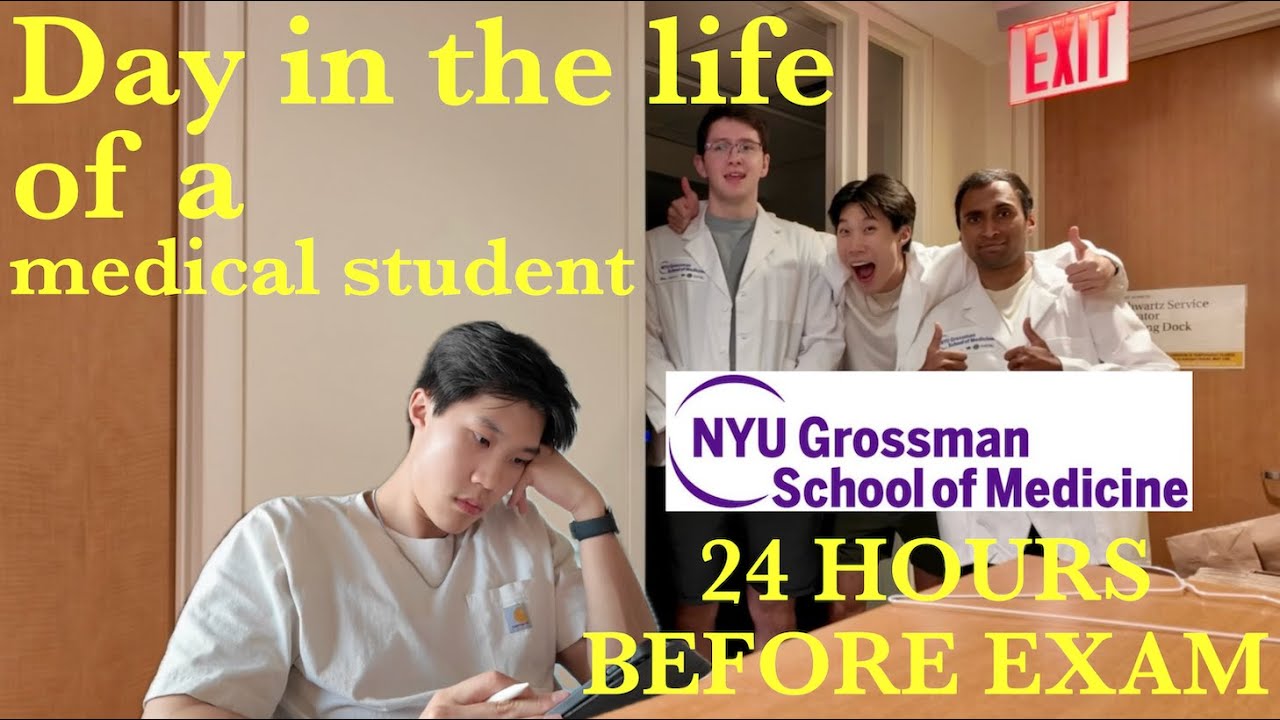 Day in the life of a NYU med student | Episode 01 | EXAM EDITION