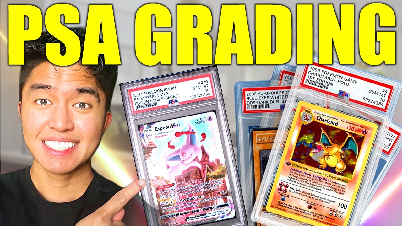 I Graded Pokemon Cards With PSA for the First Time, Here's What I Learned...