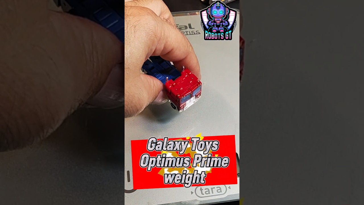 Galaxy Toys Optimus Prime weight #transformers #toyscollection #optimusprime #toys #robot