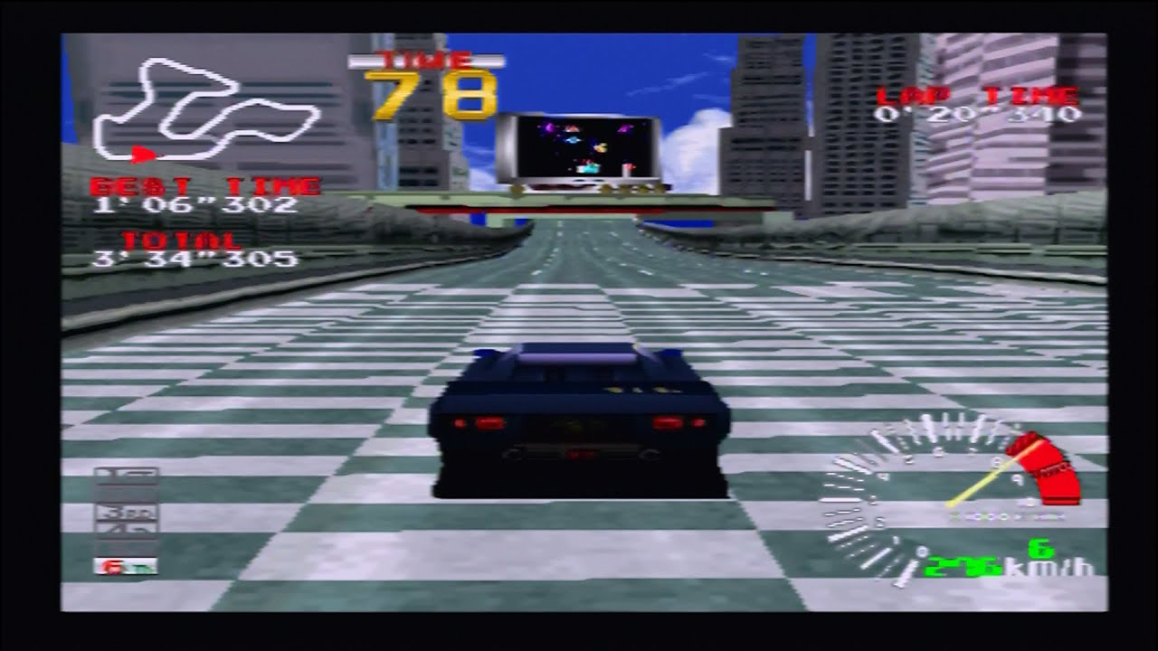 3:15.007! Ridge Racer Hi-Spec Demo | #13 13th Racing | TA Long Extra | PlayStation/PS1/PSX HD