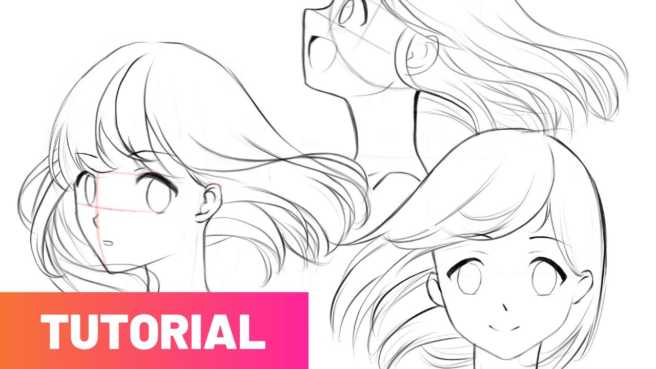 Come disegna i capelli manga - Tutorial manga