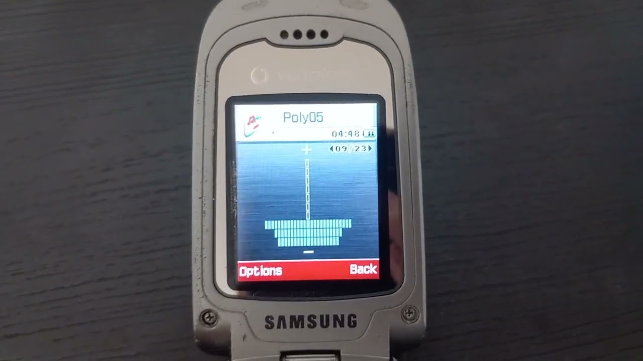 Original Ringtones for Samsung SGH-Z140 (Vodafone firmware).