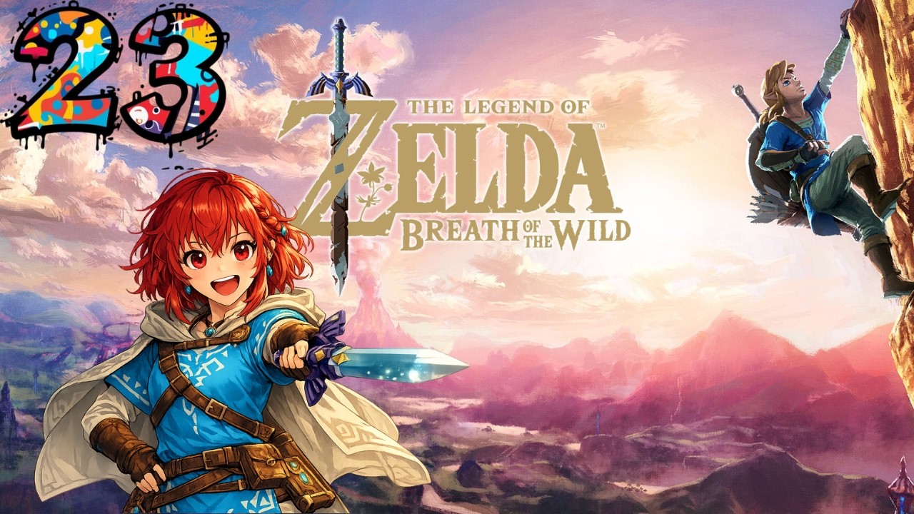 VOD Twitch - Zelda: Breath of the Wild [23/...] | Exploration à Hébra.