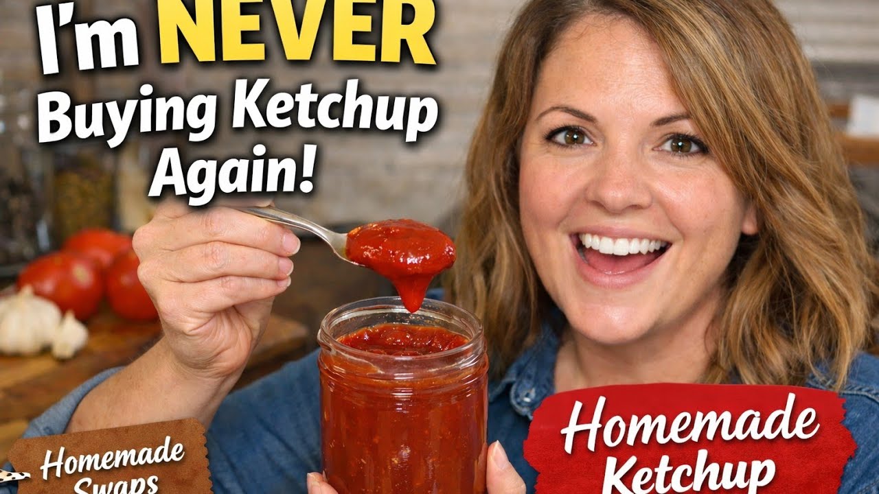 I’m Never Buying Ketchup Again! | Easy Homemade Ketchup (No White Sugar)