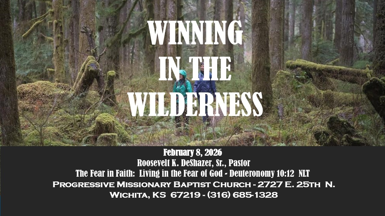 PROGRESSIVE MBC  SERMON: 