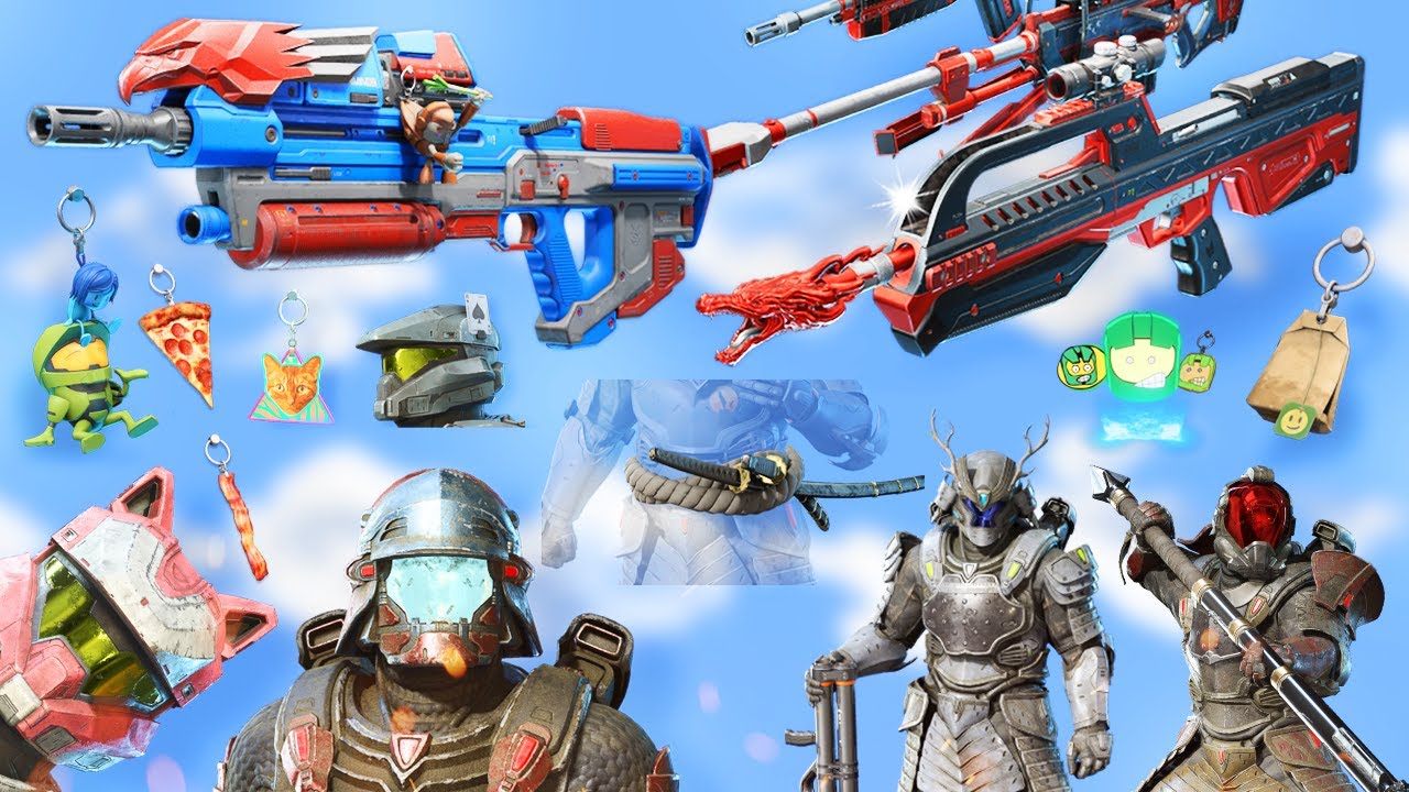 ALL 91 SKINS COMING TO HALO INFINITE SHOP IN SEASON 1! (ALL SEASON 1 HALO INFINITE SHOP ITEMS)