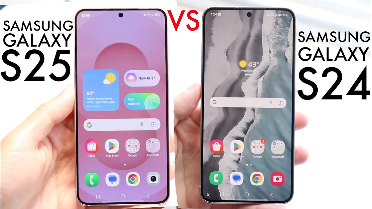 Samsung Galaxy S25 против Samsung Galaxy S24! (Сравнение) (Обзор)