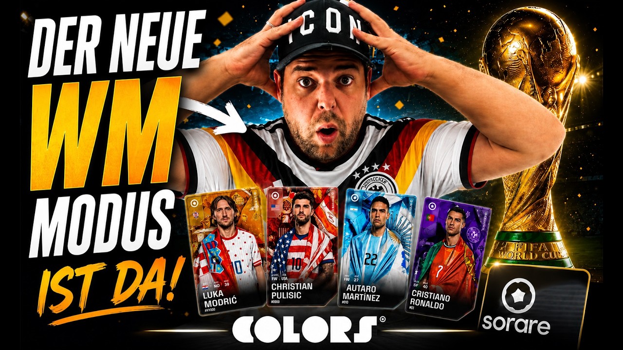 Sorare Colors ist da! Packs, Rewards und erste Eindr&uuml;cke I Sorare 2026