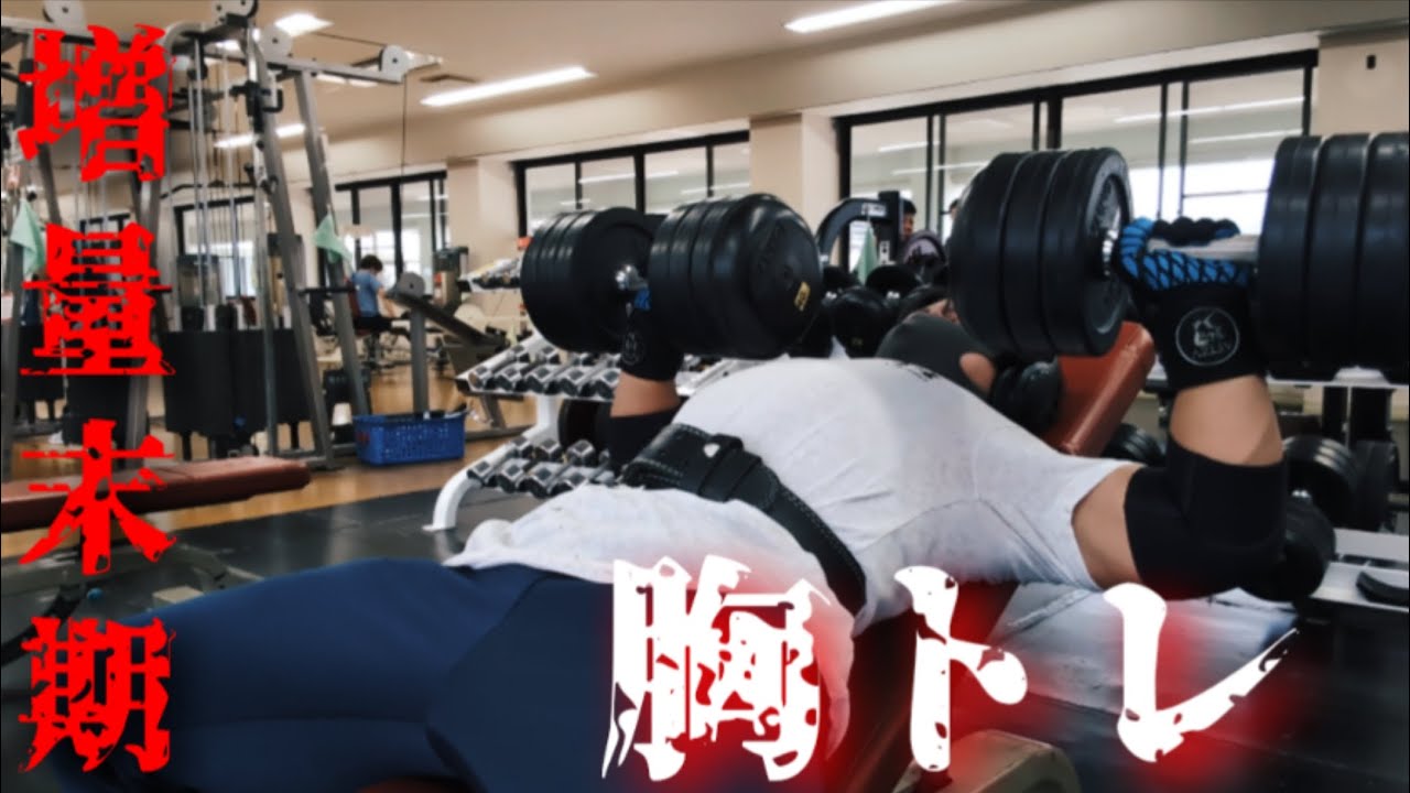 【危険】増量末期の狂った胸トレ〜17歳〜