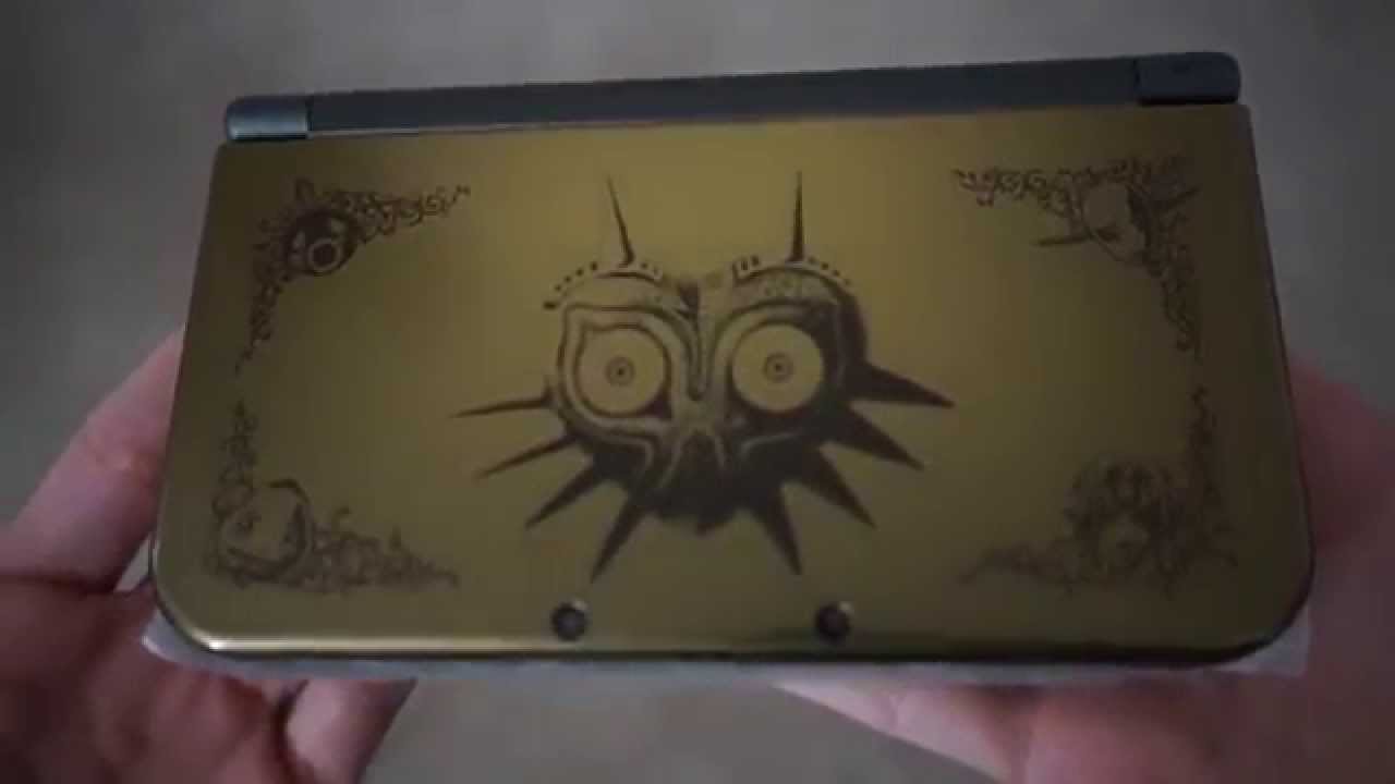 The Legend of Zelda Majora's Mask 3DS XL Console Unboxing & In stock @BestBuy