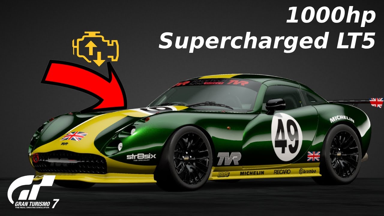 Can a TVR handle a 1000hp LT5 V8? | Gran Turismo 7 Engine Swap Guide #8