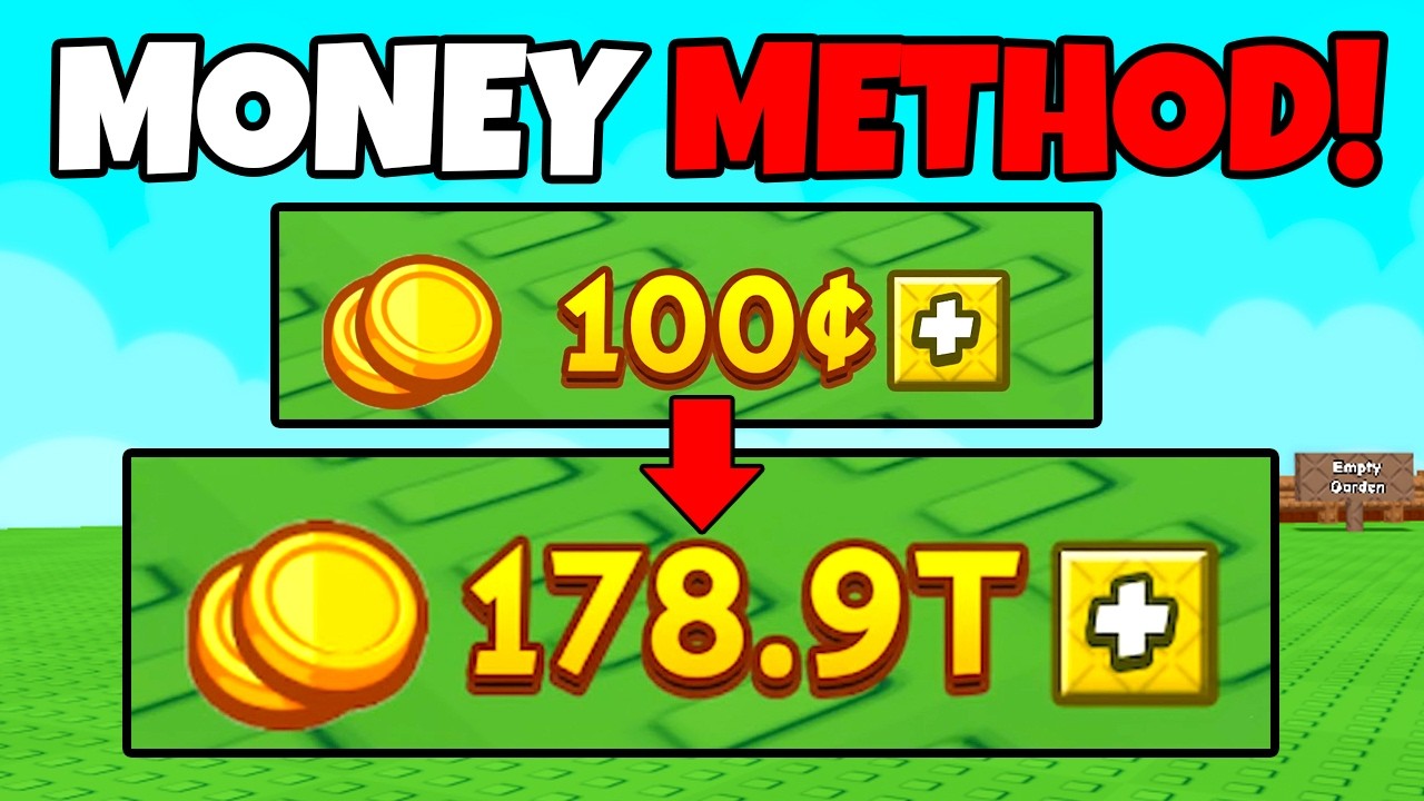 How to Make MONEY FAST in GROW a GARDEN 2! Money METHOD Grow a Garden 2