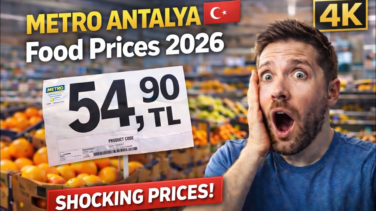 METRO Antalya 🇹🇷 Food Prices | Feb 2026