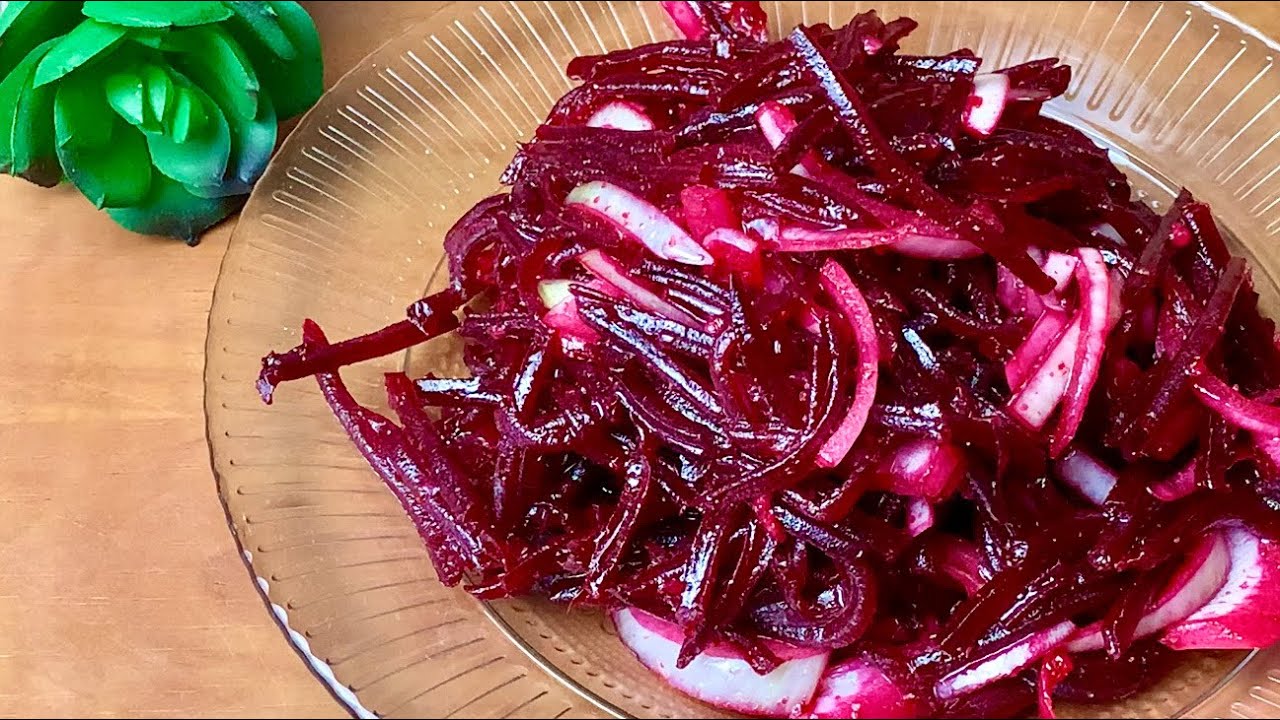 Съедят за минуту! Необыкновенно простой и вкусный САЛАТ из обычной СВЕКЛЫ!