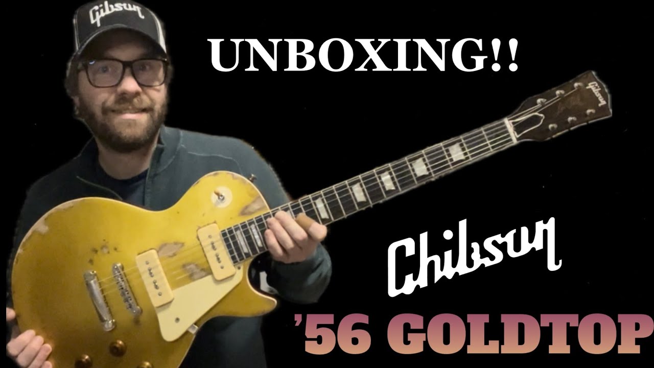 Распаковка Chibson Goldtop!