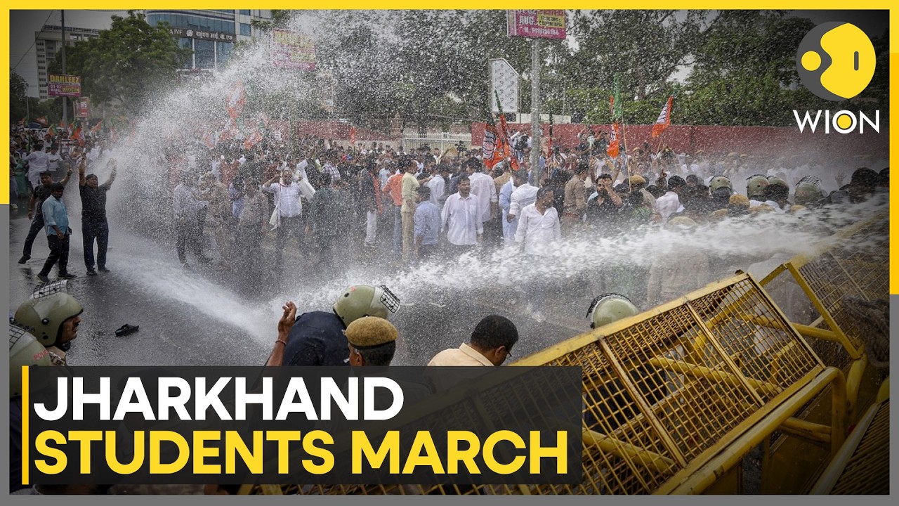 Jharkhand Students Protest March to Assembly; Police Resorts to Lathi Charge | WION