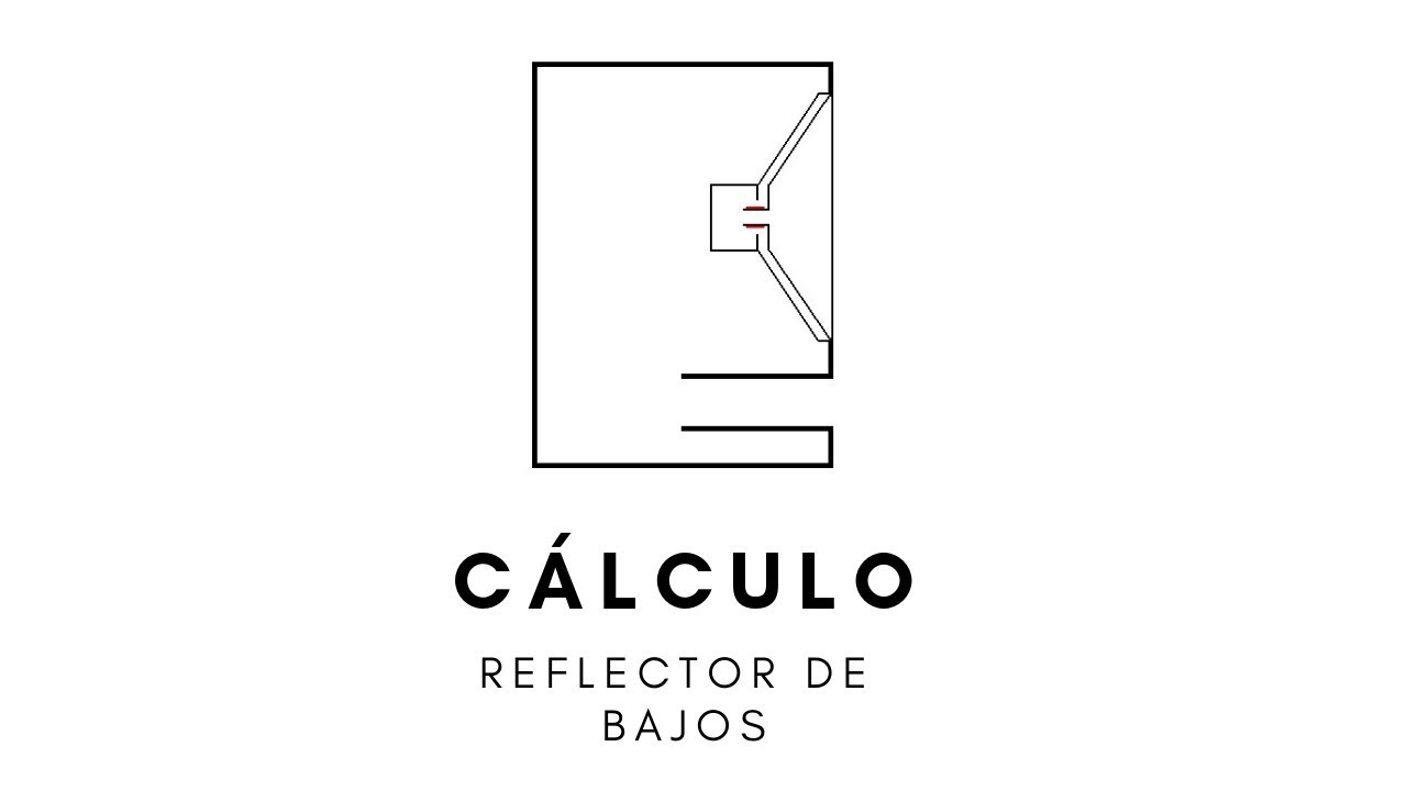 Cálculo para el diseño REFLECTOR DE BAJOS