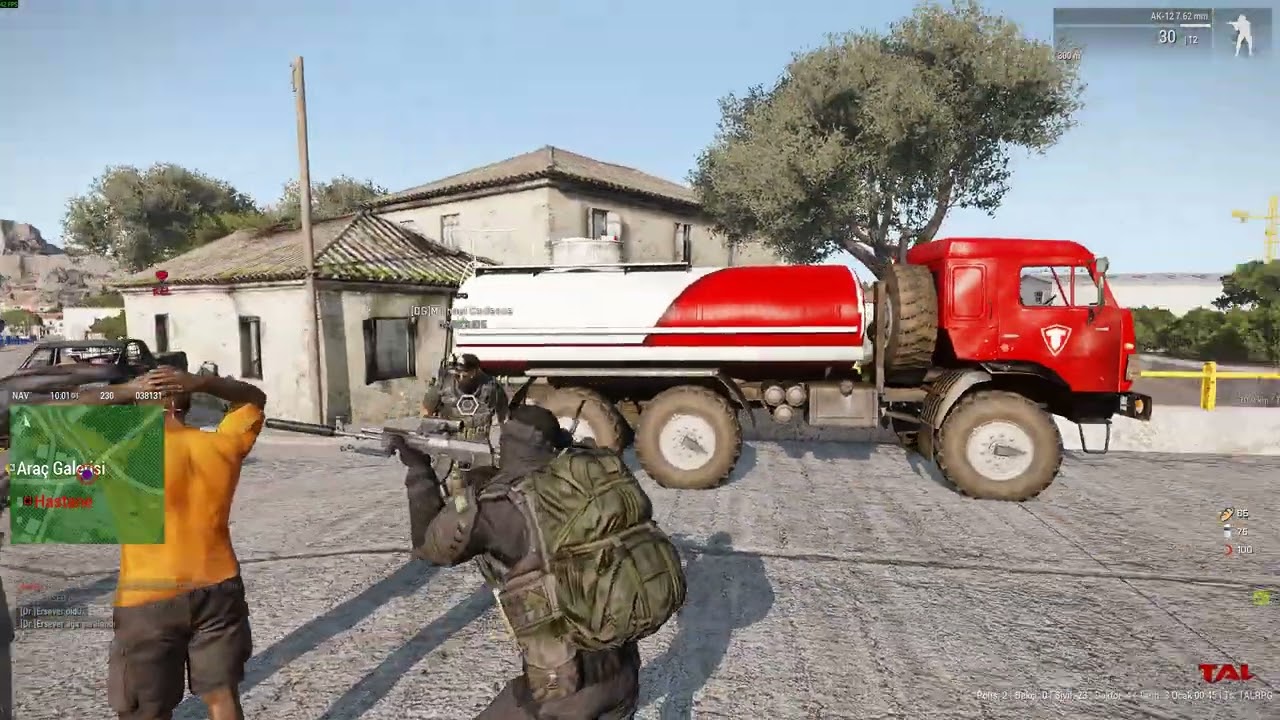 ArmA 3 - Türk Altis Life - Roleplay - Şehirde Cihat hareketi