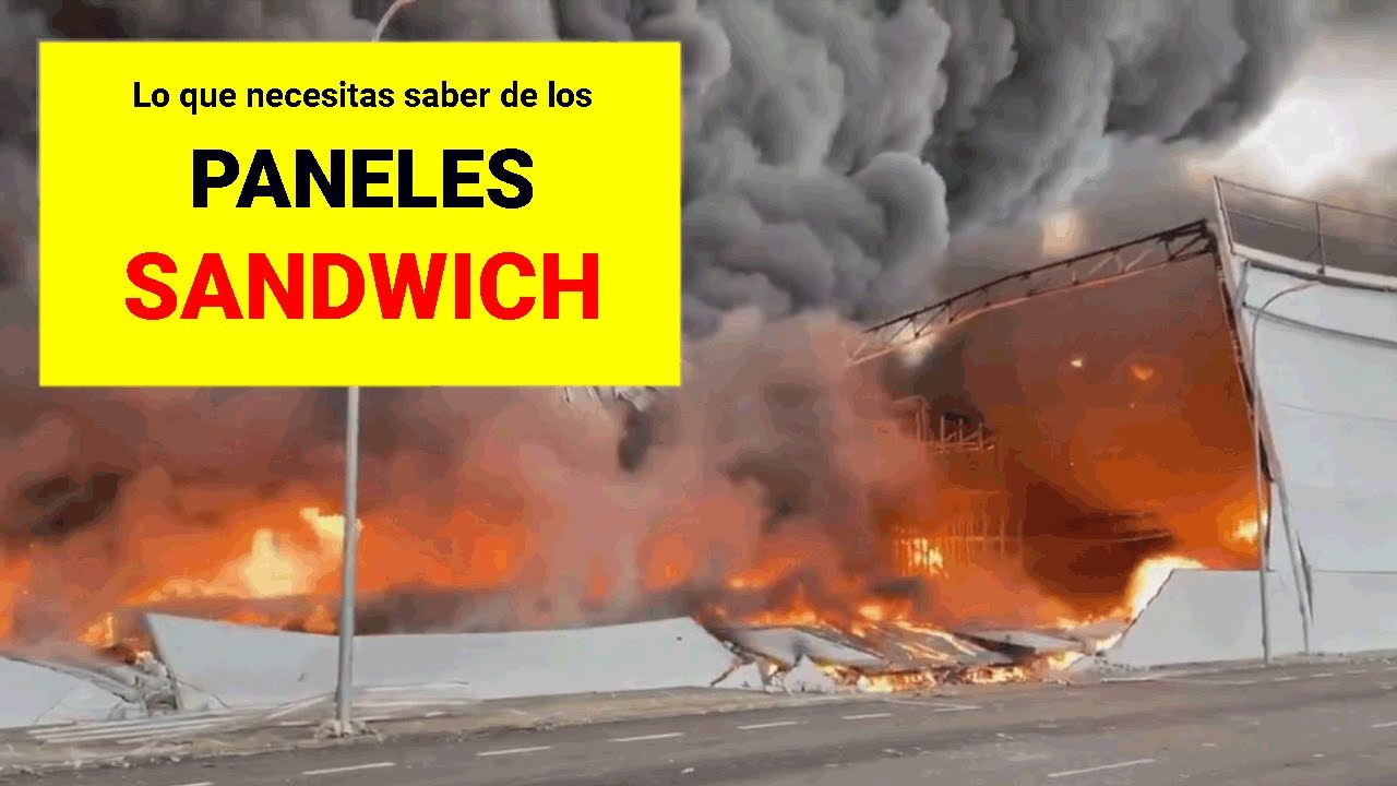 Paneles Sandwich: Lo que necesitas saber. #industria #seguros #incendios
