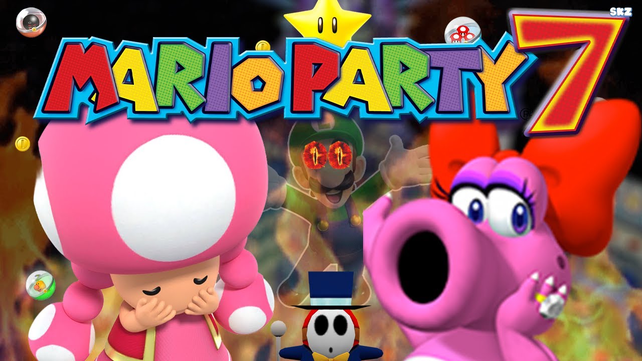 THE GREEN MAN IS OUT TO GET ME!! - (Mario Party 7)