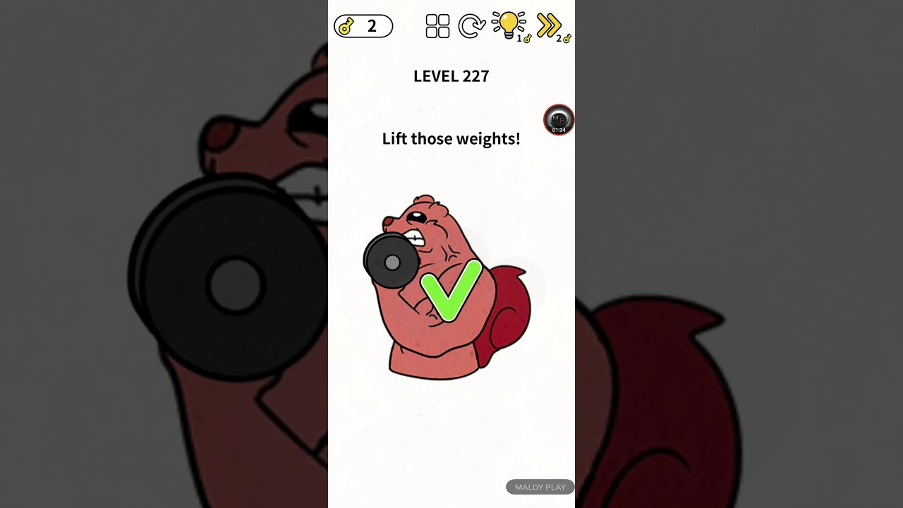 Brain puzzle IQ Challenge level 221 - 230 Walkthrough