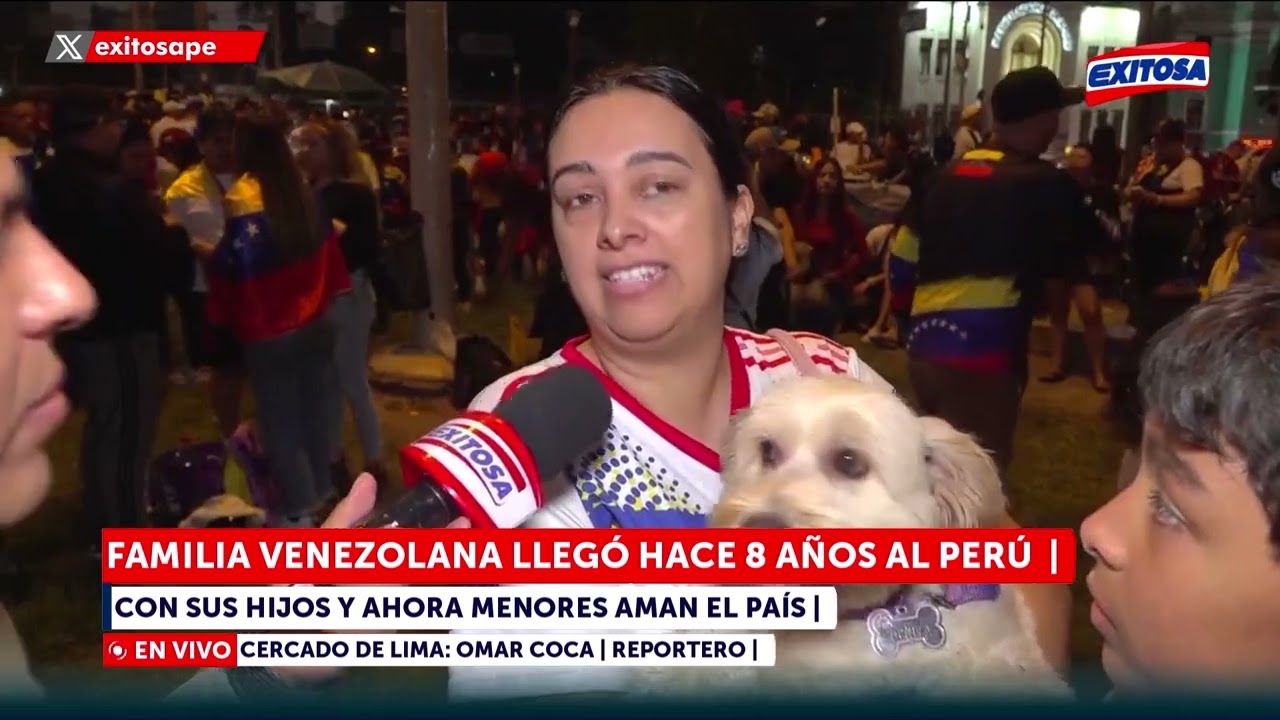 🔴🔵 Familia venezolana lleg&oacute; hace 8 a&ntilde;os al Per&uacute; con sus hijos y ahora menores aman al pa&iacute;s