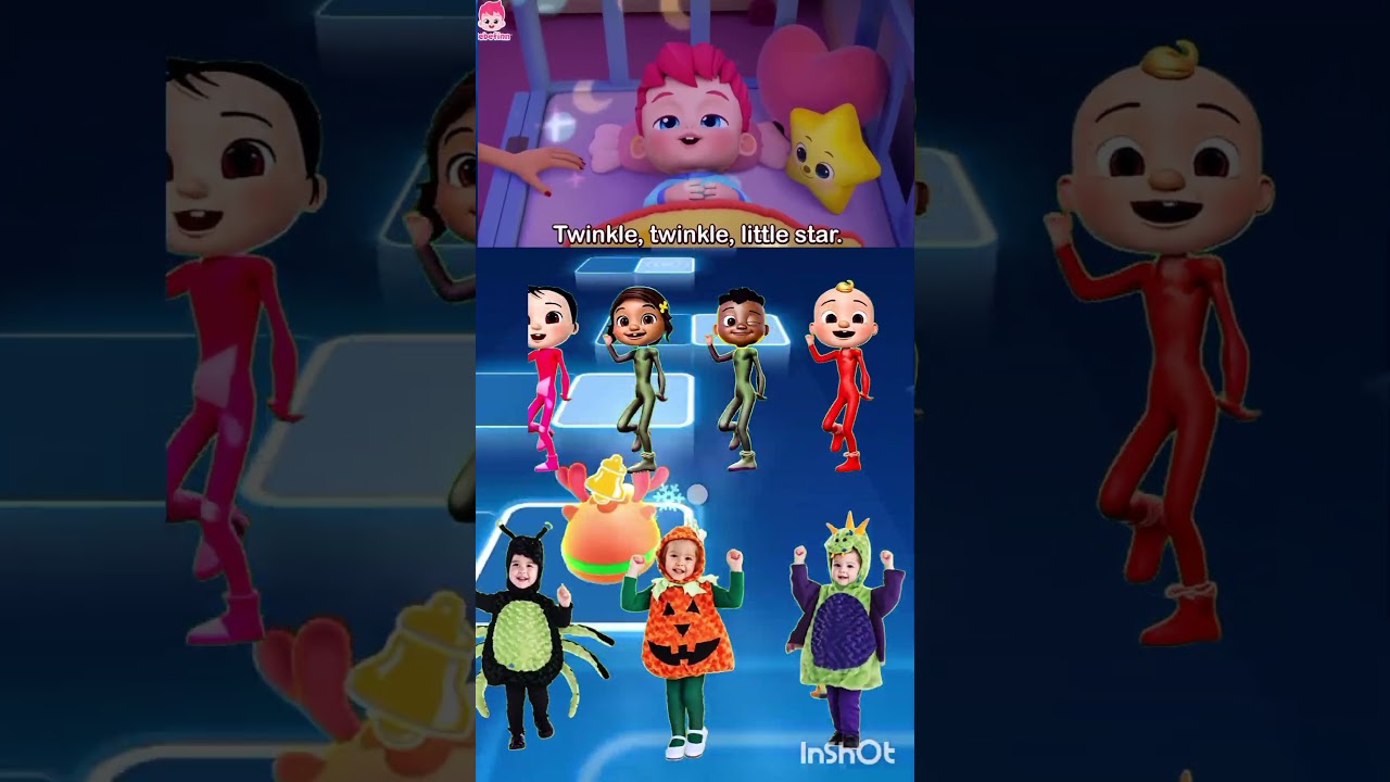 Bebefinn Pinkfong-Bebefinn🥳 Scary Boss... coffin dance -Tiles hop #dancemusic