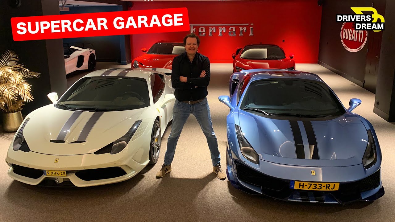 De SUPERCAR COLLECTIE van DUTCHARABS! Ferrari 812 GTS vs Aventador SV Roadster! • DriversDream