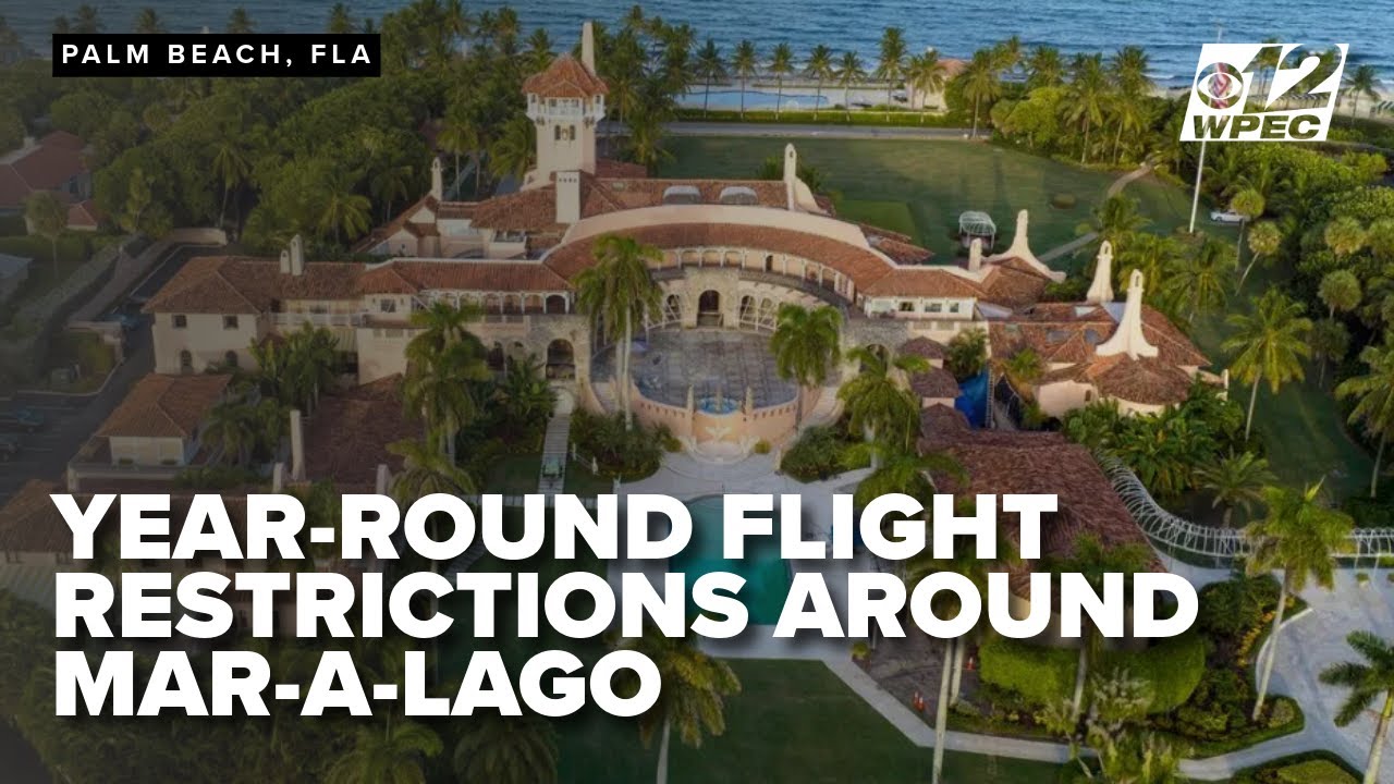 FAA вводит круглогодичные ограничения на полеты в районе Мар-а-Лаго, что затрагивает округ Палм-Бич.