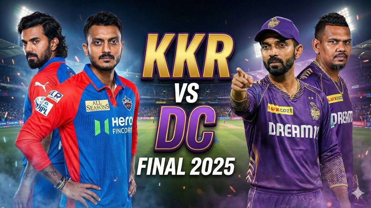 KKR vs DC | FINAL 2025 | rc24