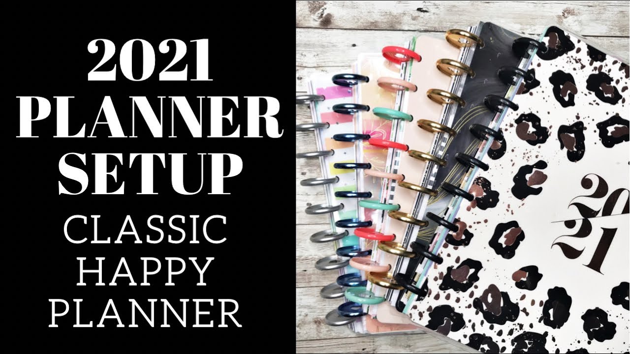 2021 Planner Setup | Classic Happy Planner | 5 Planners Frankenplanned