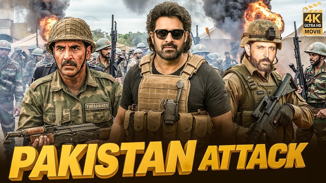 Pakistan Attack (2025) | Prabhas , Akshay Kumar, Hrithik Roshan Hindi Dubbed Action Movie